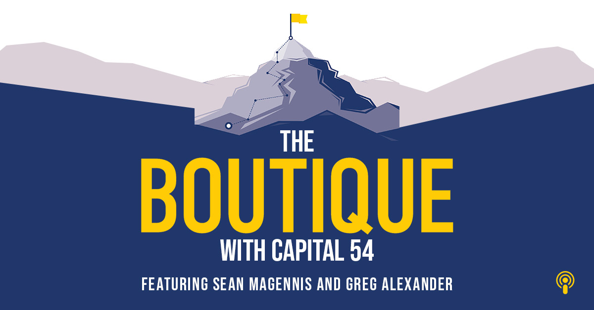 The Boutique podcast cover image.